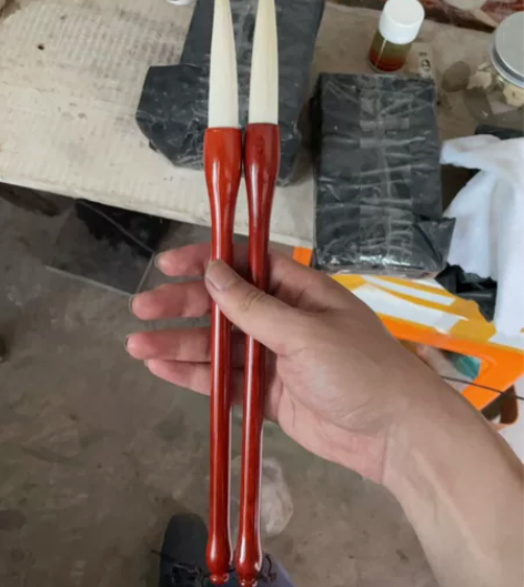 9厘米加健长峰羊毫草书隶书篆书善琏湖笔，9...