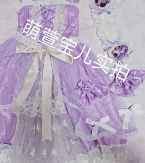手作lolita连衣裙借芭比库安小毛梦幻屋...