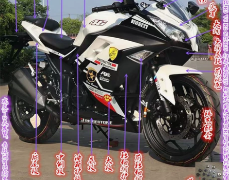 小忍者外壳新款R3摩托车配件地平线S款R2...