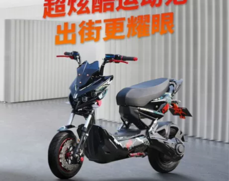 全新大力神战狼电动车新款X战警电瓶车72V...