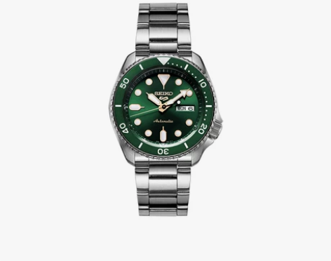 ?SEIKO精工5号官方手表男日本绿水鬼机...