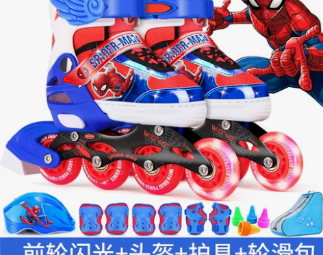 Disney/迪士尼 直排轮 全新  L码...