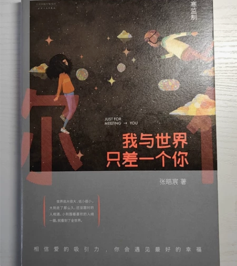 青春文学！我与世界只差一个你，新旧如图，不...