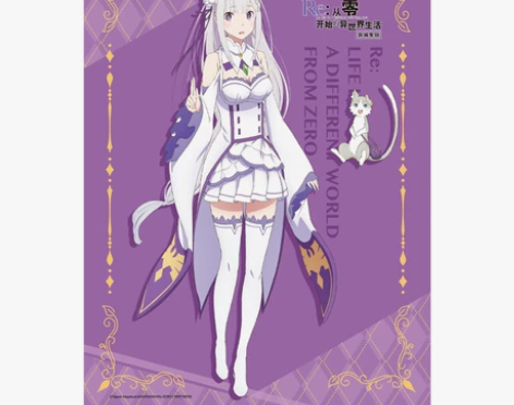 星河动漫 从零开始的异界生活 爱蜜莉雅挂画...