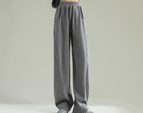 ZAZN2022年秋冬新款百搭直筒宽松休闲...