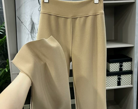 美哭了！这版型，絶了絶了！高腰显瘦微喇休闲...