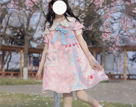 猫芮可Mewroco 洛丽塔软妹装 尺码M...