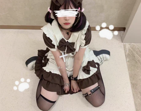 动漫女仆装二次元公主丝袜日常lolita萝...
