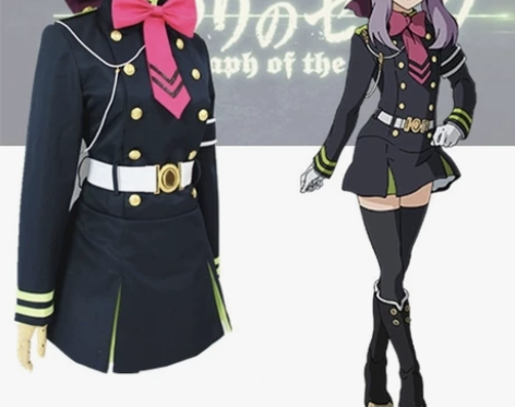 【可直拍】终结的炽天使 柊筱娅cos 衣服...