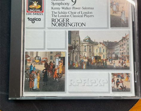 百代唱片 EMI 德版 贝多芬第九交响曲 ...