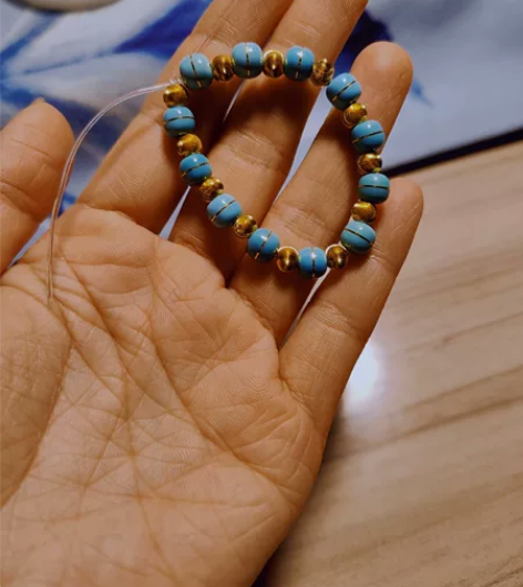 天然包24k金无优化天然绿松石 鎏金工艺 ...