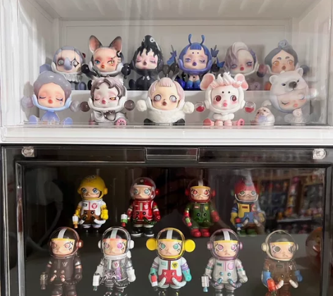 【特价清仓】泡泡玛特集装箱手办盲盒收纳展示...