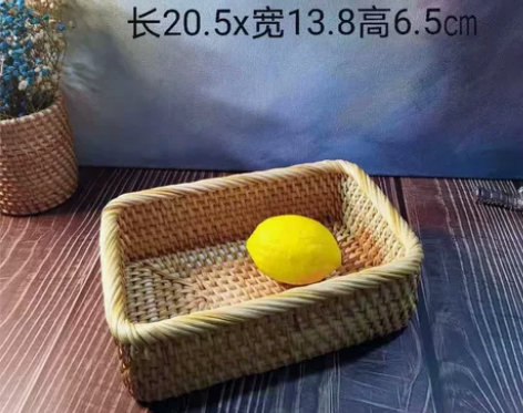 店铺不干，藤编收纳筐34.9甩卖了，清完下...