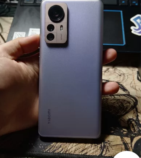 小米12pro 紫色 8+256 有碎屏保...