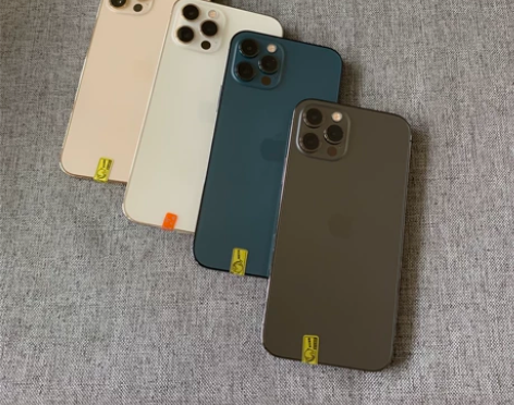 苹果12pro石墨色256G美版有锁全原i...