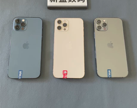 苹果12Pro蓝色256G美版有锁纯原带面...