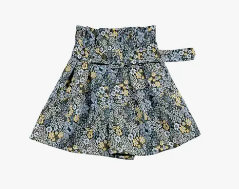 ?韩璐碎花短裤女夏宽松 2021新款韩版高...