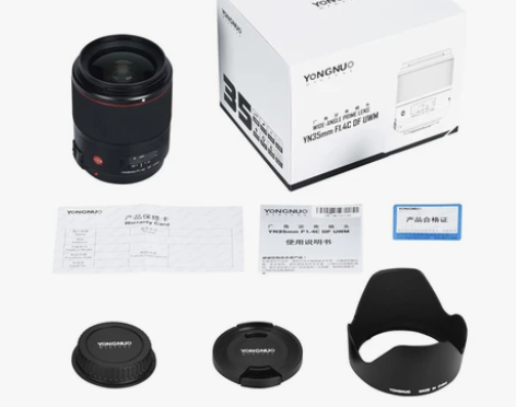 永诺YN35mmF1.4佳能EF口单反广角...