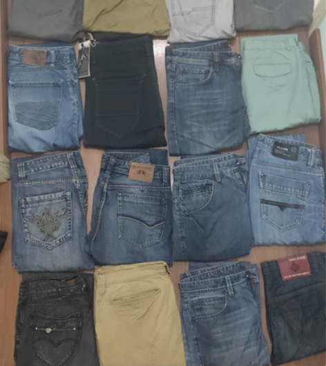 【全新】ALLCK JEANS 男士牛仔裤...