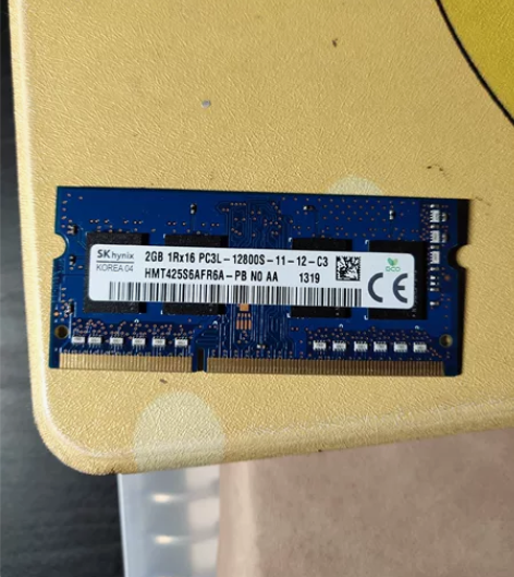 联想笔记本电脑原配内存，海力士2G，无维修...