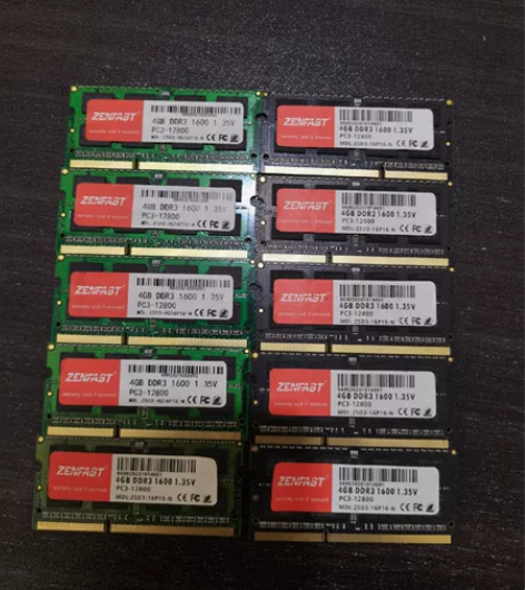 笔记本DDR3 4G拆机内存清一色16...