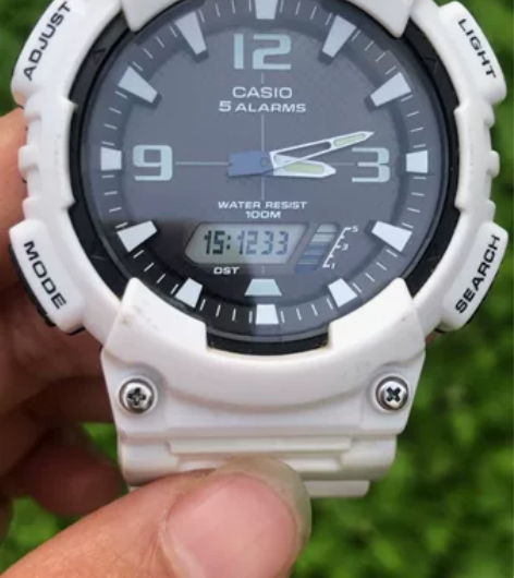 卡西欧aq-s810w太阳能手表 功能完好...