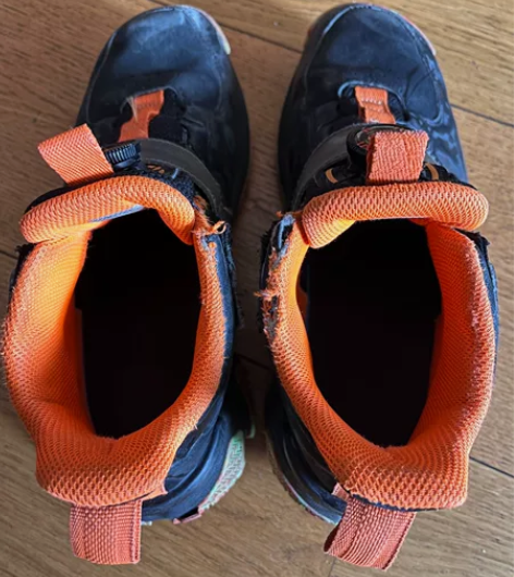 安踏高阶篮球鞋，青少年，免系鞋带，10岁左...