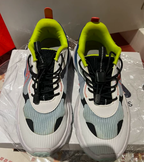 李宁网眼运动鞋，33码，20.5厘米，春秋...