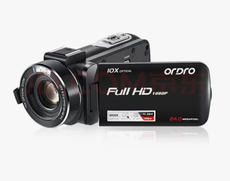 台湾欧达Z82高清摄像机数码DV专业10倍...