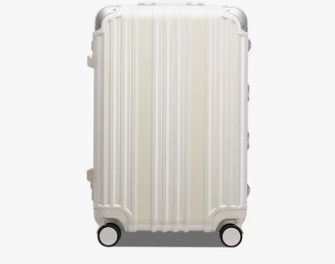 日本MARRLVE铝框拉杆箱PC密码箱子2...