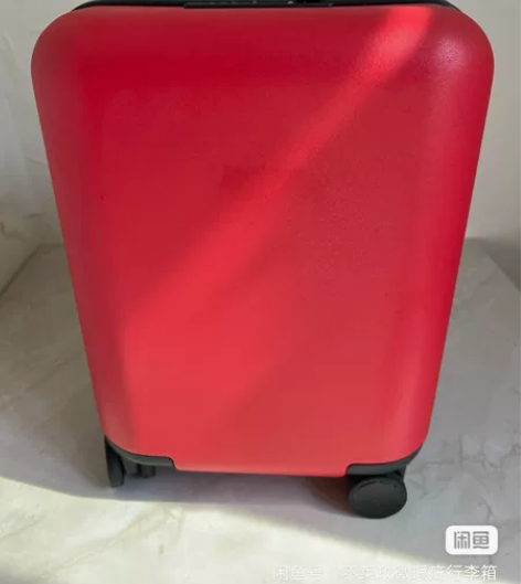 不莱玫行李箱16寸红色拉杆箱 全新正品，一...