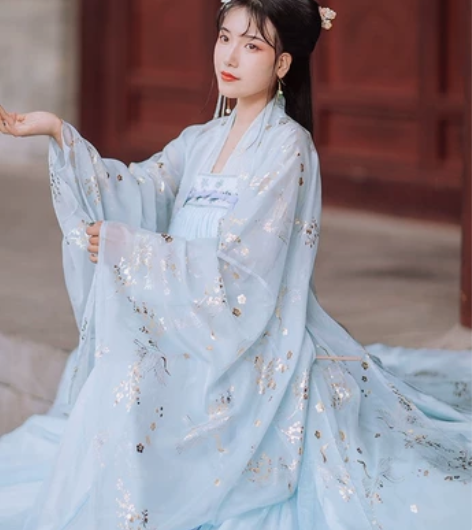 四件套  五五年原创汉服 穿过一次 出去拍...