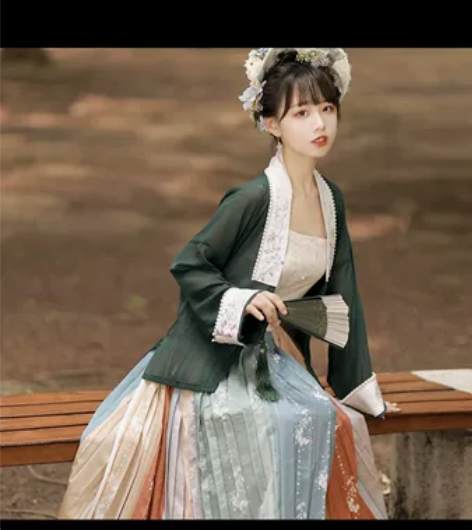 【宋制】仙楚姬原创汉服女【沉香】明制对襟合...