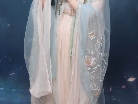 仙楚姬原创汉服女【梦璃】诃子裙汉元素大袖衫...