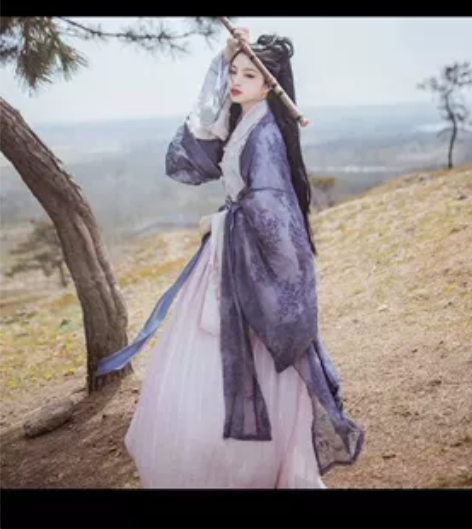 非正｜司南阁白芷汉服齐腰襦裙 全新一共四件...