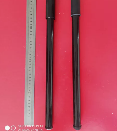 自行车便携式老气桶，80年代库存老货黑色便...