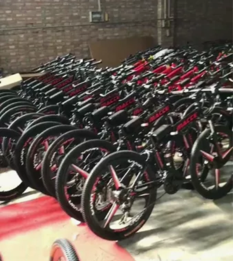 跨境批发折叠自行车26寸变速减震单车bic...