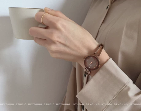 ?别样A109韩风简约chic复古小表盘细...