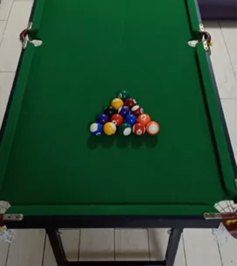 家用台球桌长1米4，高82，可以折叠和调高...