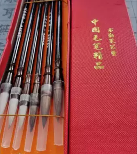 【捡漏】培训班不开了，出一批毛笔6支11元...
