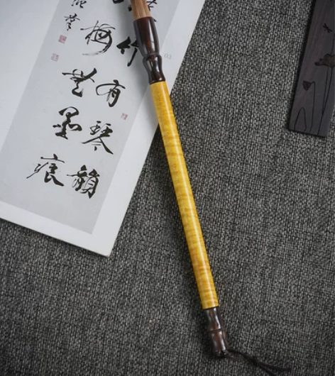 品名:大叶金丝楠毛笔+紫光檀刻字书签/套 ...