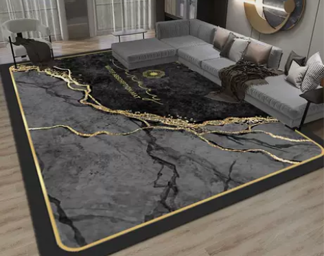 北欧地毯客厅ins风轻奢高级沙发茶几毯极简...