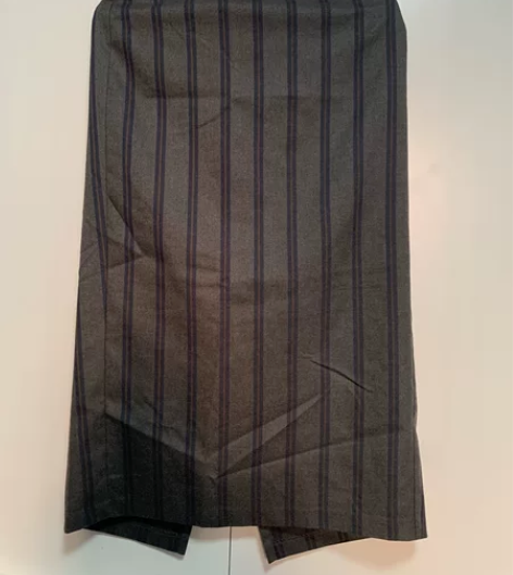 全新GU家日系个性百搭OL上班族条纹复古a...