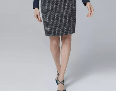 ?进口纤维混纺半身裙高腰显瘦铅笔裙 颜色分...