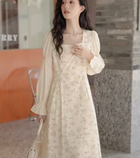 木易易连衣裙 穿一质感不错不喜欢这种风格了...