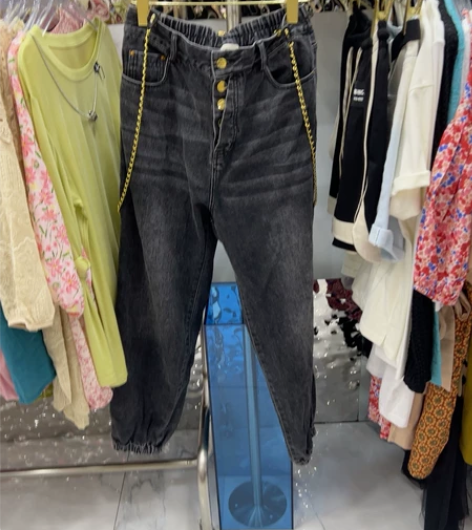 薇小姐家背带牛仔裤，背带可拆卸，m码一条，...