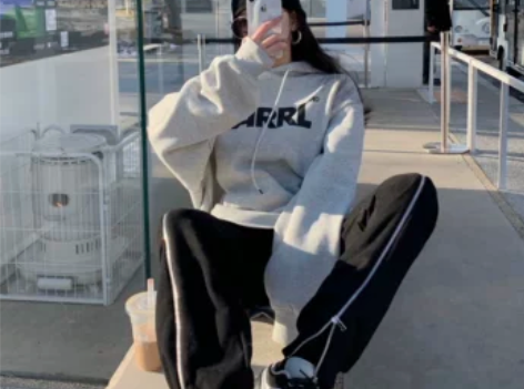 THESVN两头双拉链休闲裤女2021新款...