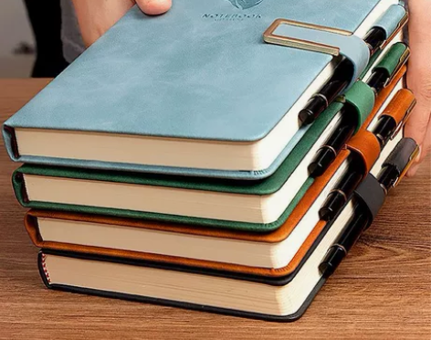 笔记本本子超厚大学生a5皮面商务记事本厚复...