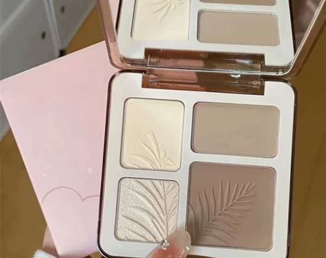 [娜娜同款]橘朵同款四色高光修容一体盘哑光...