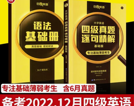英语四级考试 英语四级巨微真题逐句精解 基...